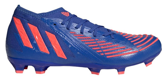 adidas Predator Edge.2 FG Football Boots - Adult - Hi-Res Blue/Turbo