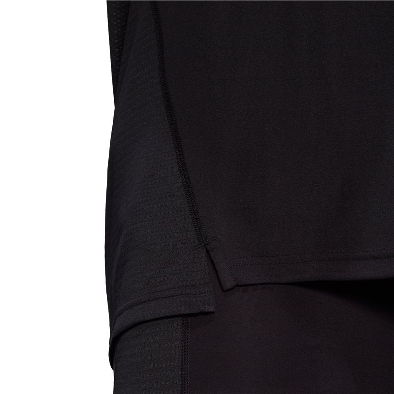 adidas Own The Run Tee - Mens - Black/Reflective Silver