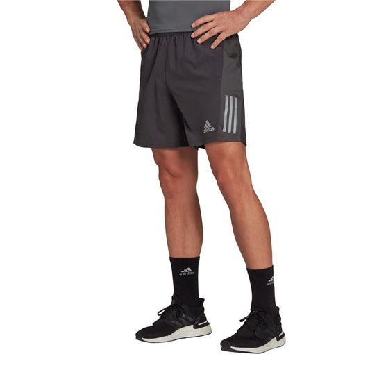 adidas Own The Run Shorts - Mens - Grey/Reflective Silver