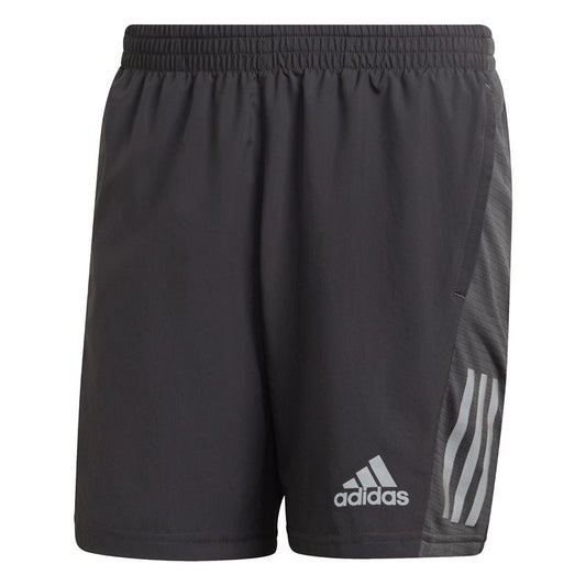 adidas Own The Run Shorts - Mens - Grey/Reflective Silver