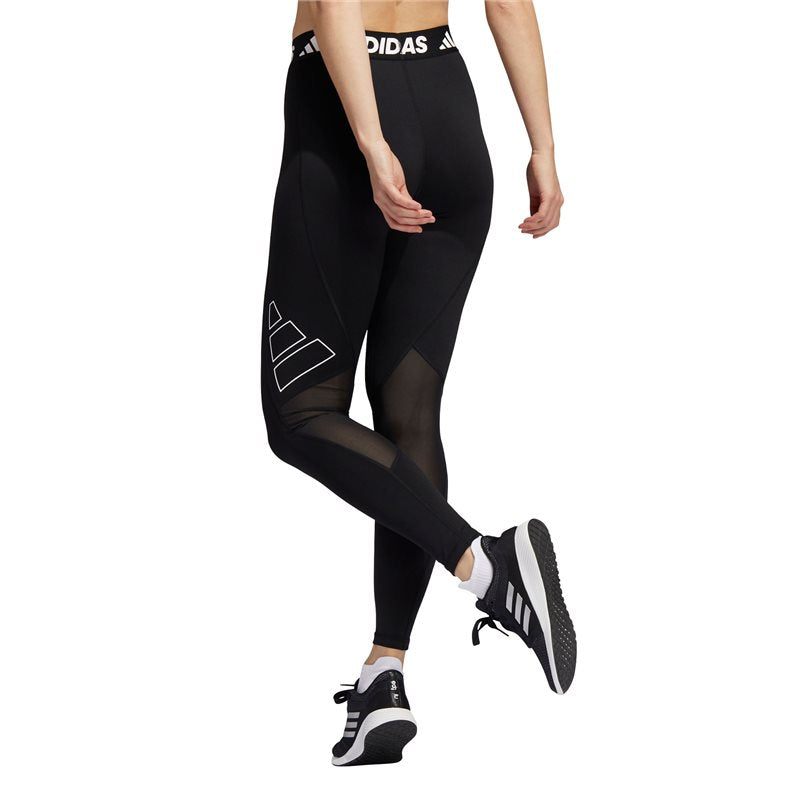 adidas TechFit 3 Bar Long Training Tights - Womens - Black