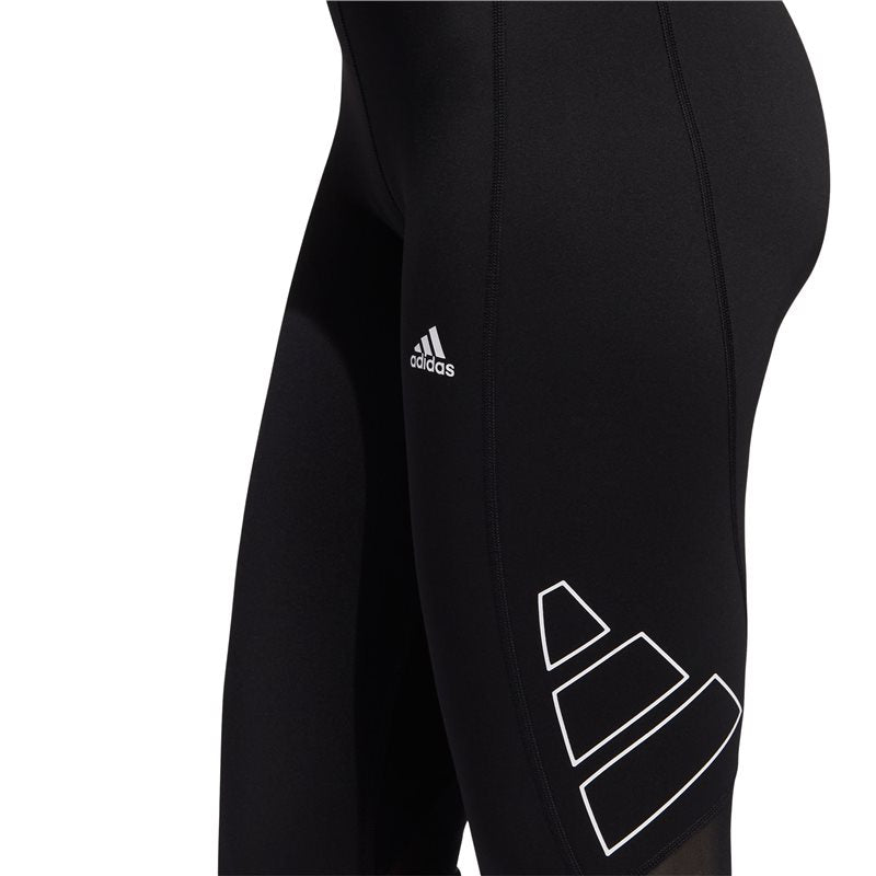 adidas TechFit 3 Bar Long Training Tights - Womens - Black