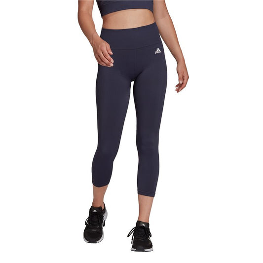 adidas Yoga Seamless 7/8 Tights - Womens - Shadow Navy/White