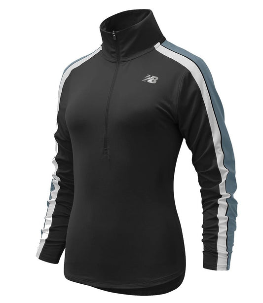 New Balance Accelerate Half Zip Top - Womens - Black