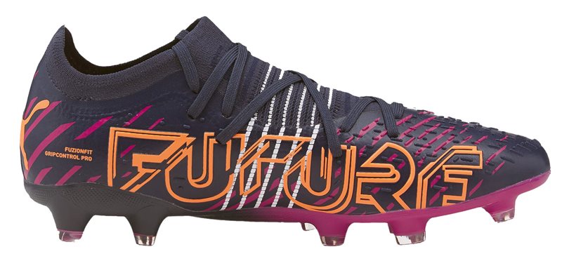 Puma Future Z 2.2 FG/AG Football Boots - Adult - Parisian Night/Neon Citrus/Festival Fuchsia