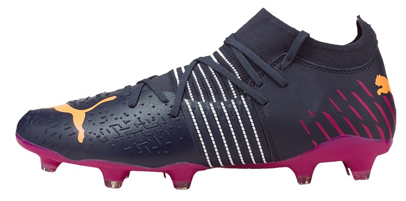 Puma Future Z 3.2 FG/AG Football Boots - Adult - Parisian Night/Neon Citrus/Festival Fuchsia