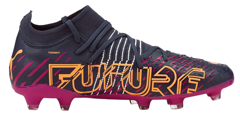 Puma Future Z 3.2 FG/AG Football Boots - Adult - Parisian Night/Neon Citrus/Festival Fuchsia
