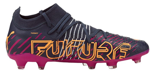 Puma Future Z 3.2 FG/AG Football Boots - Adult - Parisian Night/Neon Citrus/Festival Fuchsia