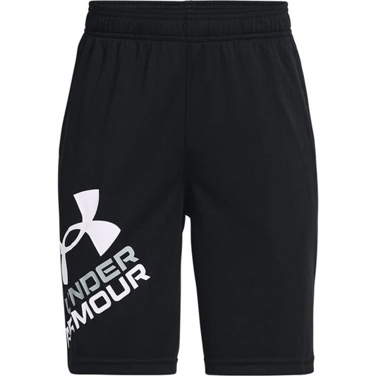 Under Armour Prototype 2.0 Logo Shorts - Boys - Black/White