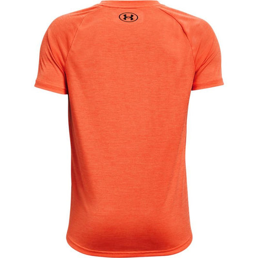 Under Armour Tech 2.0 Short Sleeve Tee - Boys - Blaze Orange/Black
