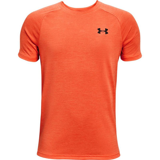 Under Armour Tech 2.0 Short Sleeve Tee - Boys - Blaze Orange/Black