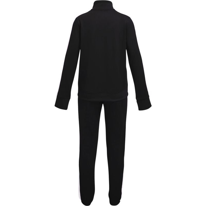 Under Armour Knit Track Suit - Girls - Black/White