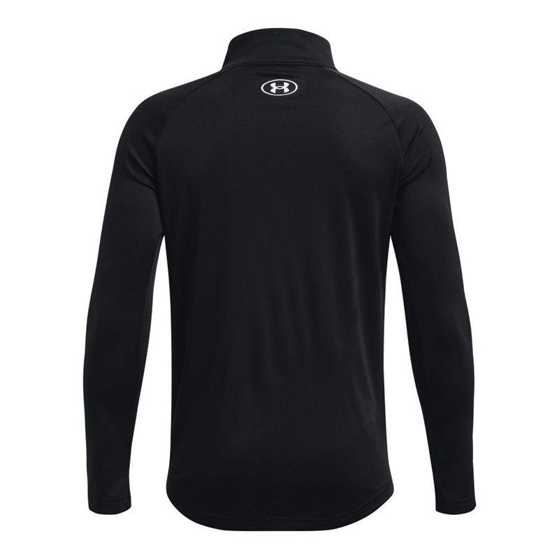Under Armour Tech Big Logo 1/2 Zip - Boys - Black/White