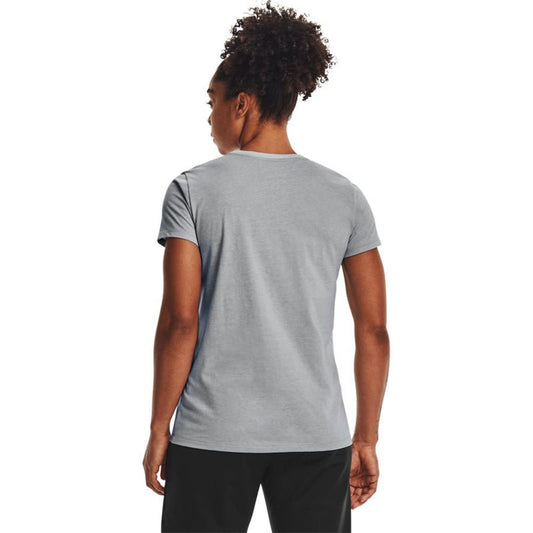 Under Armour Sportstyle Graphic Short Sleeve Tee - Womens - Mod Grey Light Heather/Jet Grey