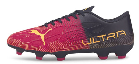 Puma Ultra 4.4 FG/AG Football Boots - Adult - Festival Fuchsia/Neon Citrus/Parisian Night