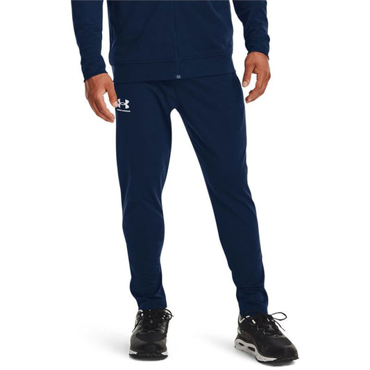 Under Armour Pique Track Pants - Mens - Academy/White