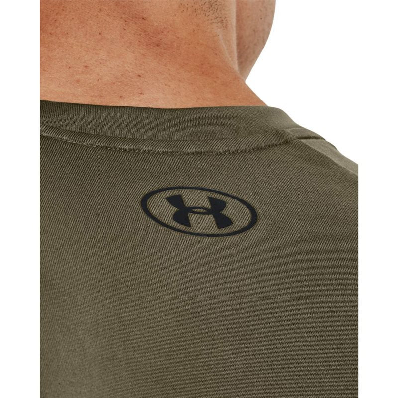 Under Armour Tech Short Sleeve Tee - Mens - Tent/Black