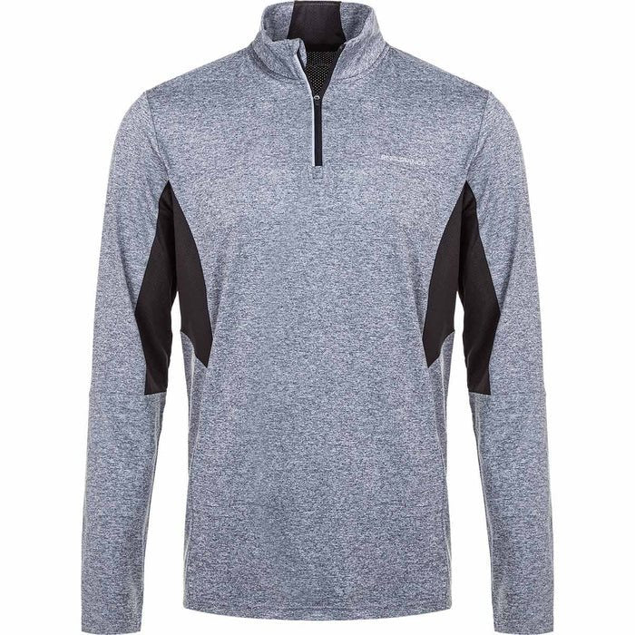 Endurance Lanbark Midlayer - Mens - Mid Grey Melange
