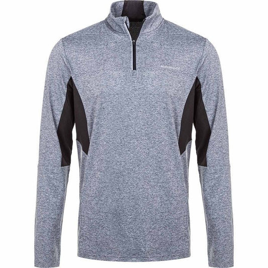 Endurance Lanbark Midlayer - Mens - Mid Grey Melange