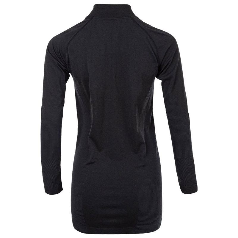 Endurance Halen Seamless Midlayer - Womens - Dark Grey Melange