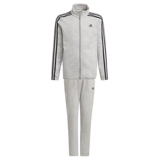 adidas Essentials Tracksuit - Boys - Medium Grey Heather/Black