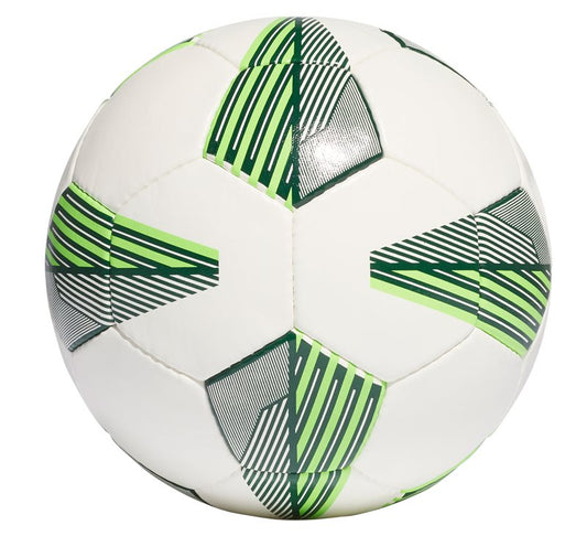 adidas Tiro Match Football - White/Dark Green/Solar Green