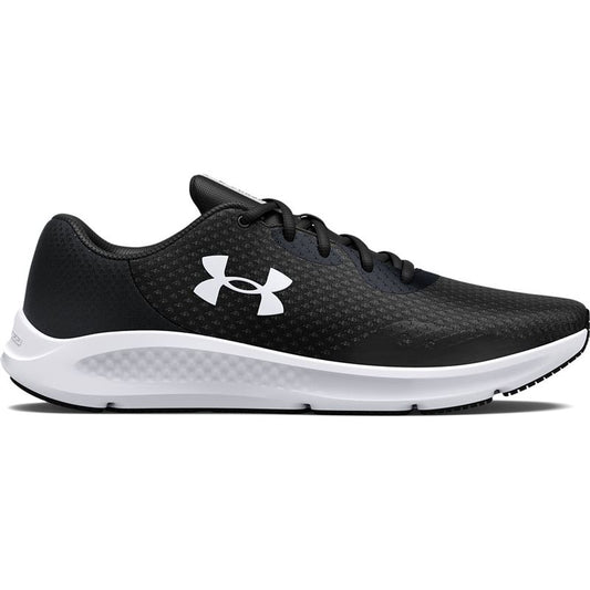 Under Armour Charged Pursuit 3 Running Shoes - Mens - Black/White