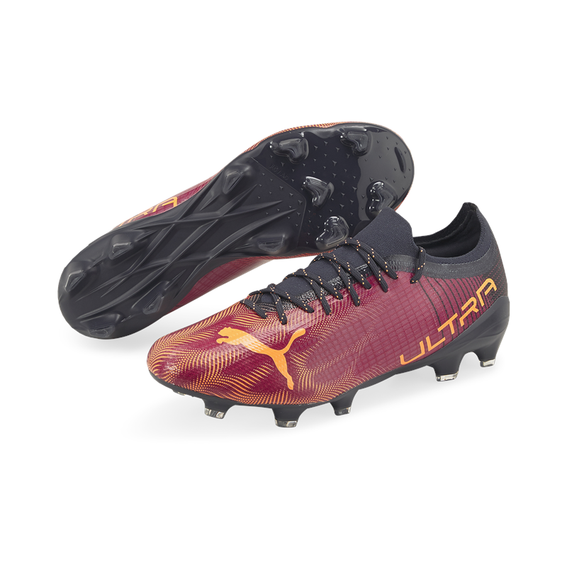 Puma Ultra 2.4 FG/AG Football Boots - Adult - Festival Fuchsia/Neon Citrus/Parisian Night