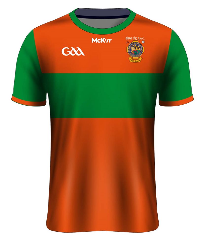 Mc Keever Eire Og Retro Jersey - Adult - Orange/Green
