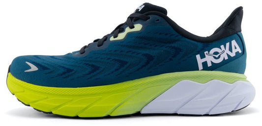 Hoka One One Arahi 6 Running Shoes - Mens - Blue Graphite/Blue Coral