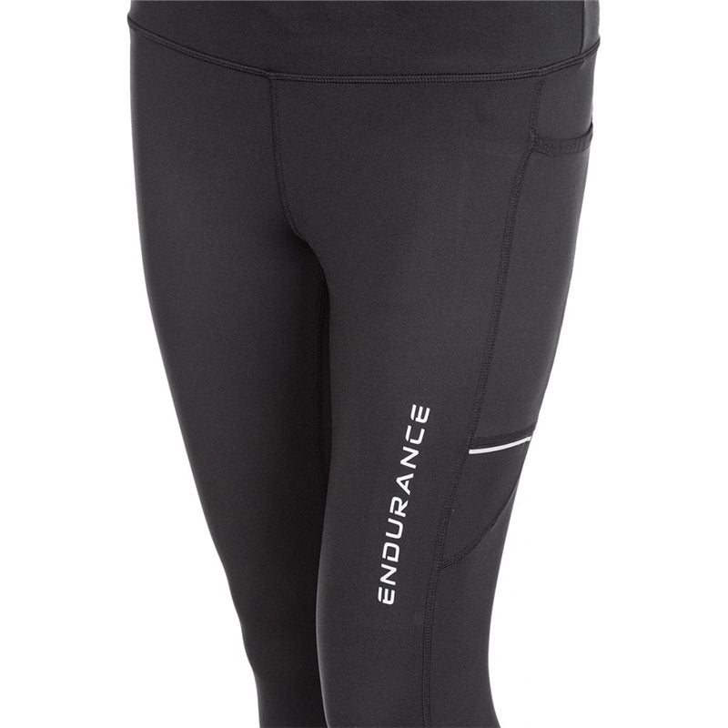 Endurance Energy Long Tights - Womens - Black
