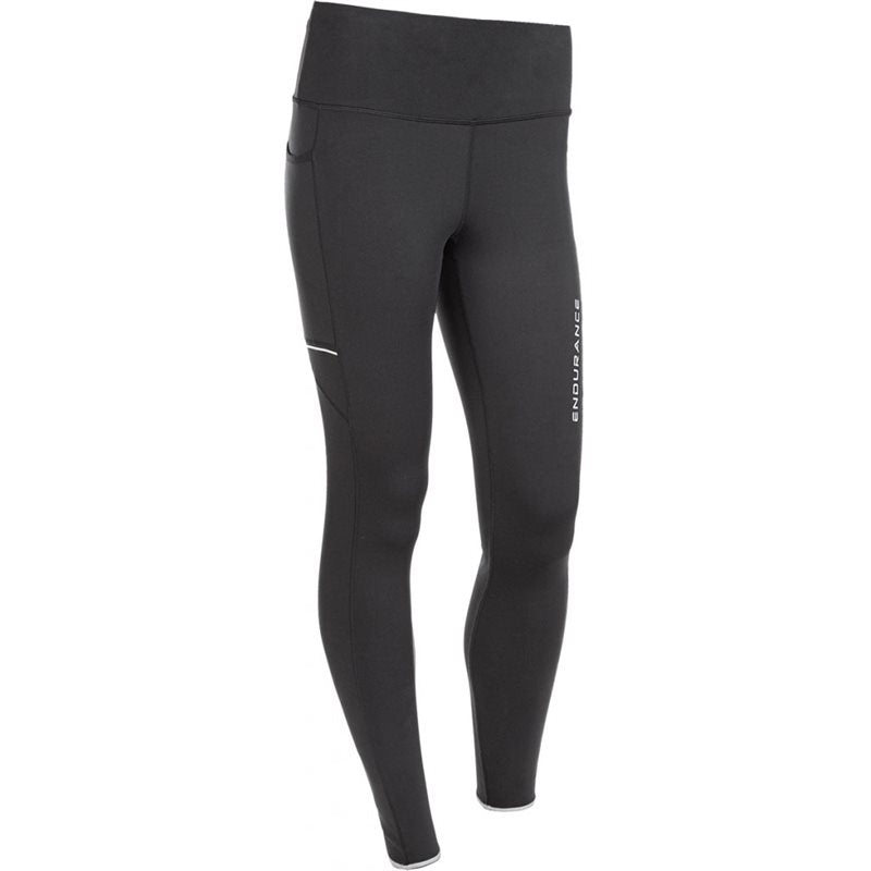 Endurance Energy Long Tights - Womens - Black