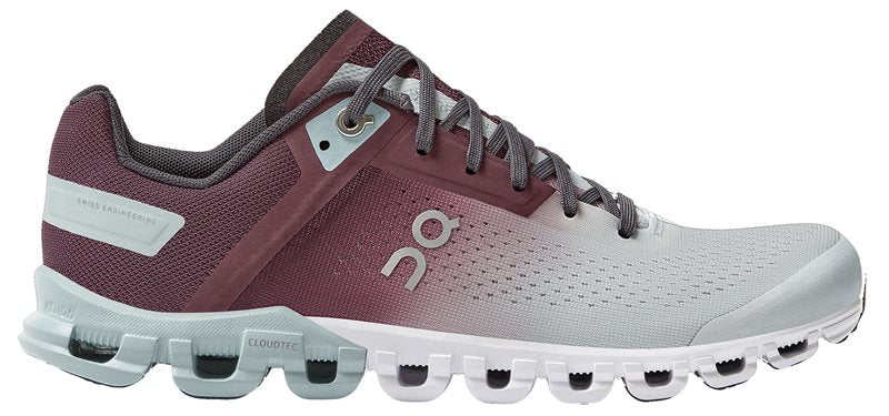 On Cloudflow Running Shoes - Womens - Mulberry/Mineral