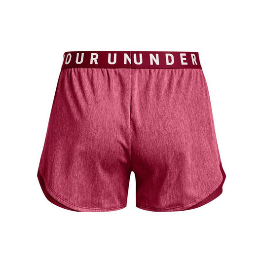 Under Armour Play Up Shorts 3.0 Twist - Womens - Black Rose/Black Rose/White