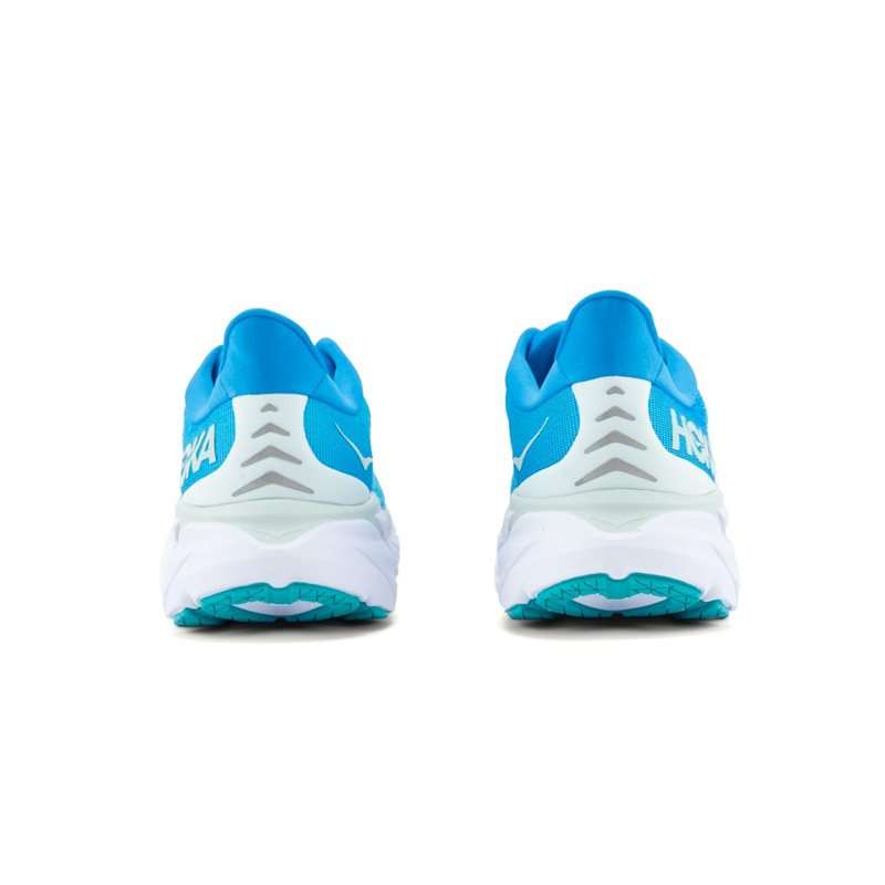 Hoka One One Clifton 8 Running Shoes - Mens - Ibiza Blue/Scuba Blue