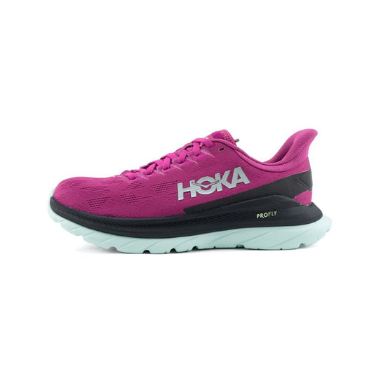 Hoka One One Mach 4 Running Shoes - Womens - Festival Fuchsia/Black