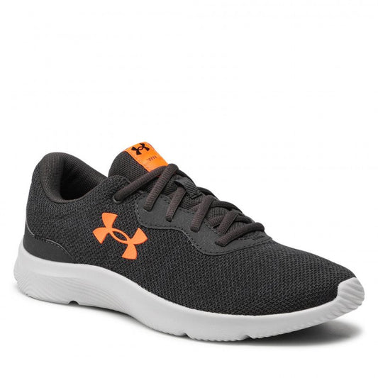 Under Armour Mojo 2 Sportstyle Trainers - Mens - Jet Grey/Pitch Grey/Blaze Orange