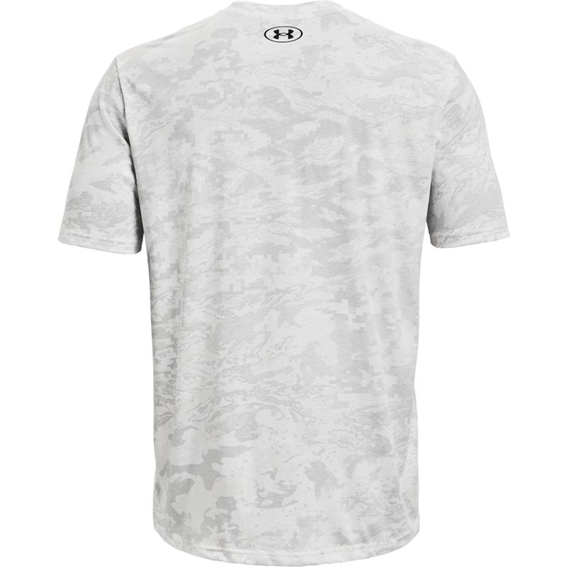 Under Armour ABC Camo Short Sleeve Tee - Mens - White/Mod Grey