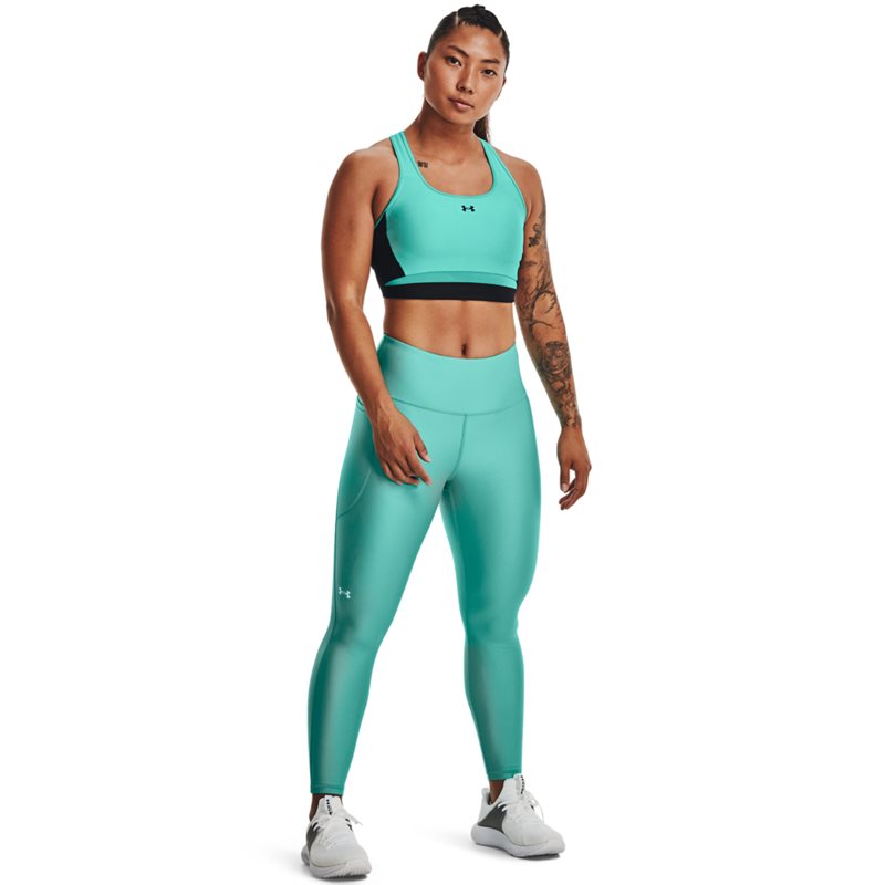 Under Armour HeatGear Armour Hi-Rise Ankle Leggings - Womens - Neptune/Sea Mist
