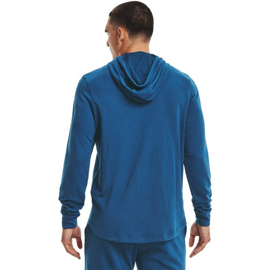 Under Armour Rival Terry LC Hoodie - Mens - Deep Sea/Onyx White