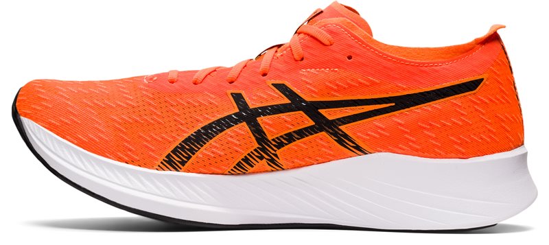Asics Magic Speed Running Shoes - Mens - Shocking Orange/Black