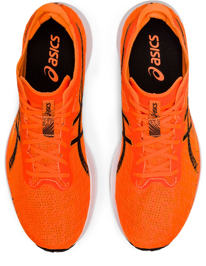 Asics Magic Speed Running Shoes - Mens - Shocking Orange/Black