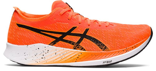 Asics Magic Speed Running Shoes - Mens - Shocking Orange/Black