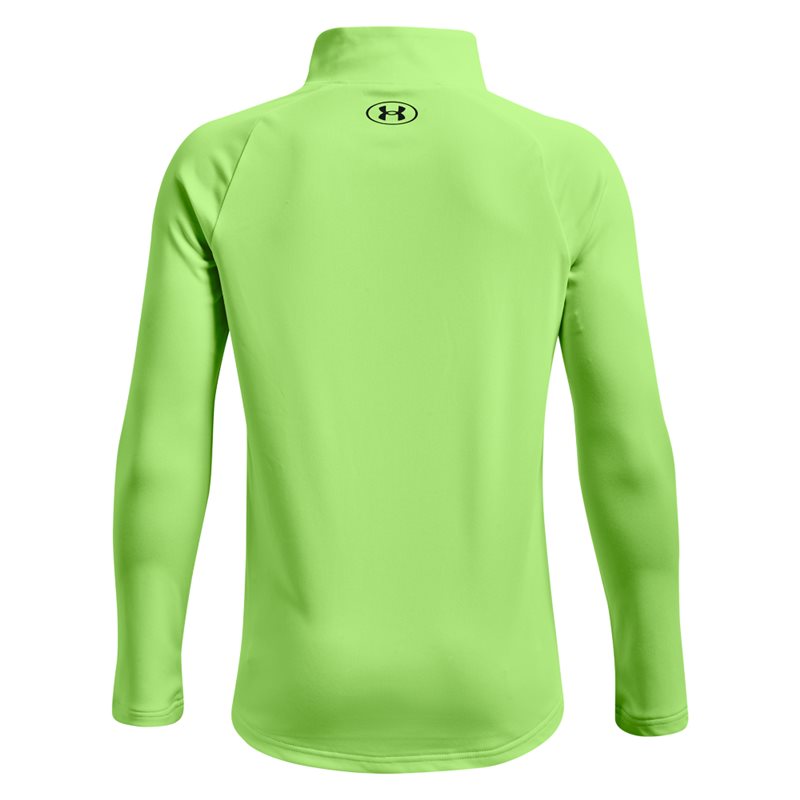 Under Armour Tech 2.0 1/2 Zip Top - Boys - Quirky Lime/Black