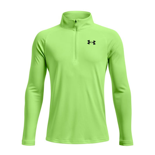 Under Armour Tech 2.0 1/2 Zip Top - Boys - Quirky Lime/Black