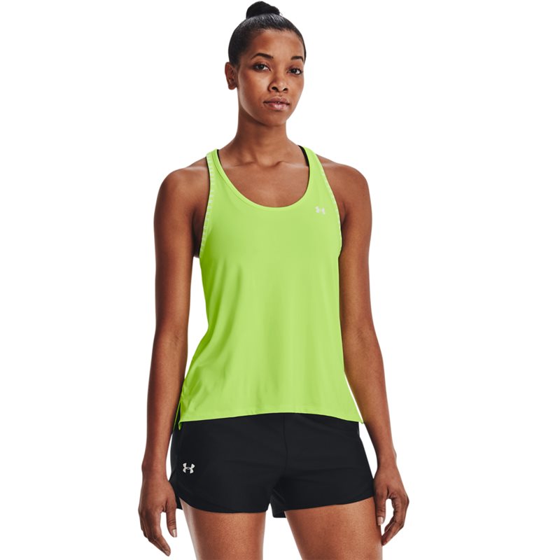 Under Armour Knockout Training Tank Top - Womens - Quirky Lime/White