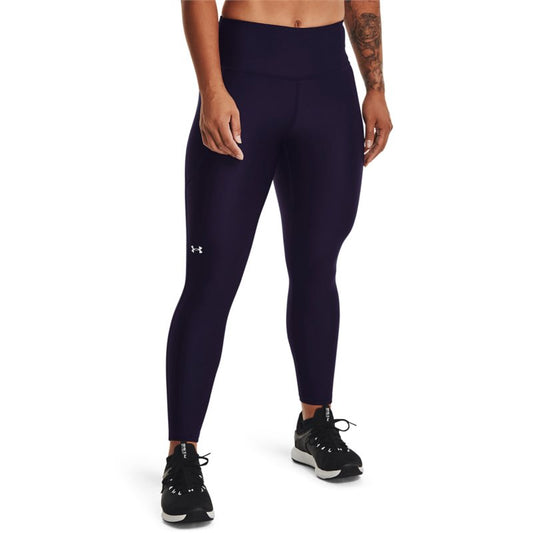 Under Armour HeatGear Armour Hi-Rise Ankle Leggings - Womens - Purple Switch/White