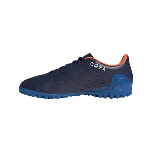adidas Copa Sense.4 Turf Football Boots - Adult - Navy Blue/White/Blue Rush