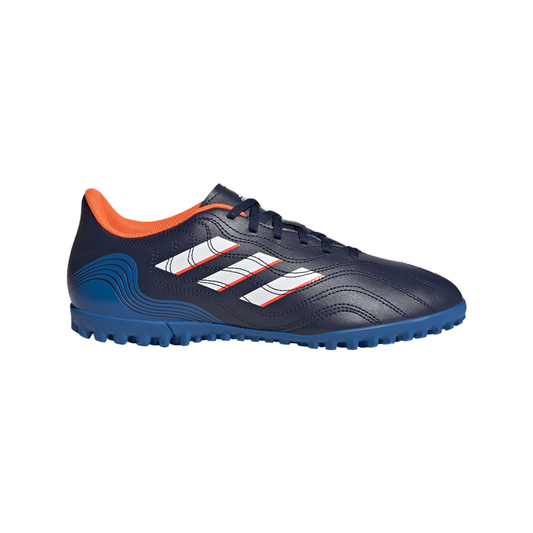 adidas Copa Sense.4 Turf Football Boots - Adult - Navy Blue/White/Blue Rush