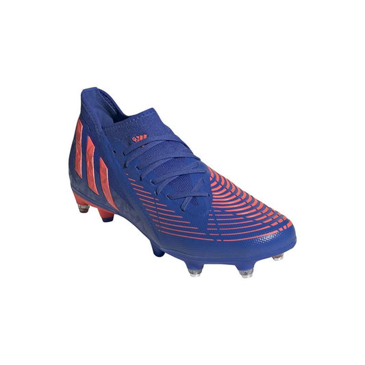 adidas Predator Edge.3 SG Football Boots - Adult - Hi-Res Blue/Turbo/Hi-Res Blue